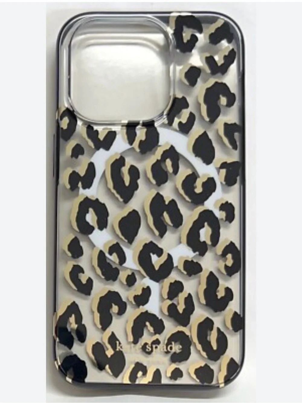 kate spade Floral & Leopard Dual Phone Case Set in Pink, White, Black